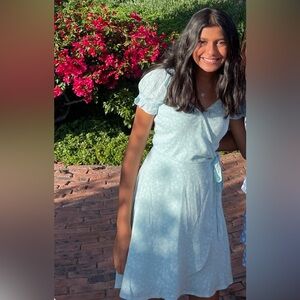 Hollister wrap dress